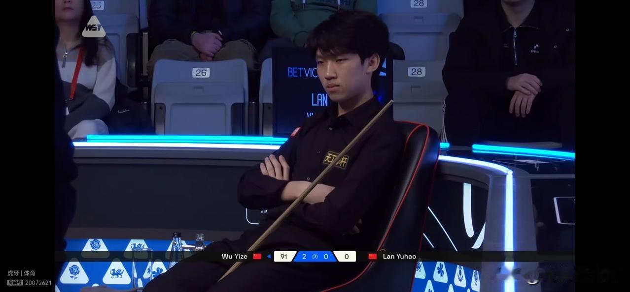 蓝裕豪未能再爆冷，吴亦泽4-0晋级16强

北京时间12月17日晚上6点，苏格兰