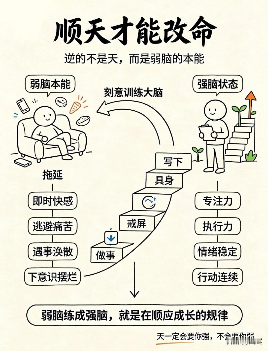 如果今天的人生，是过去那套认知、习惯、关系和身份长期运行的结果，那么真正的改变，