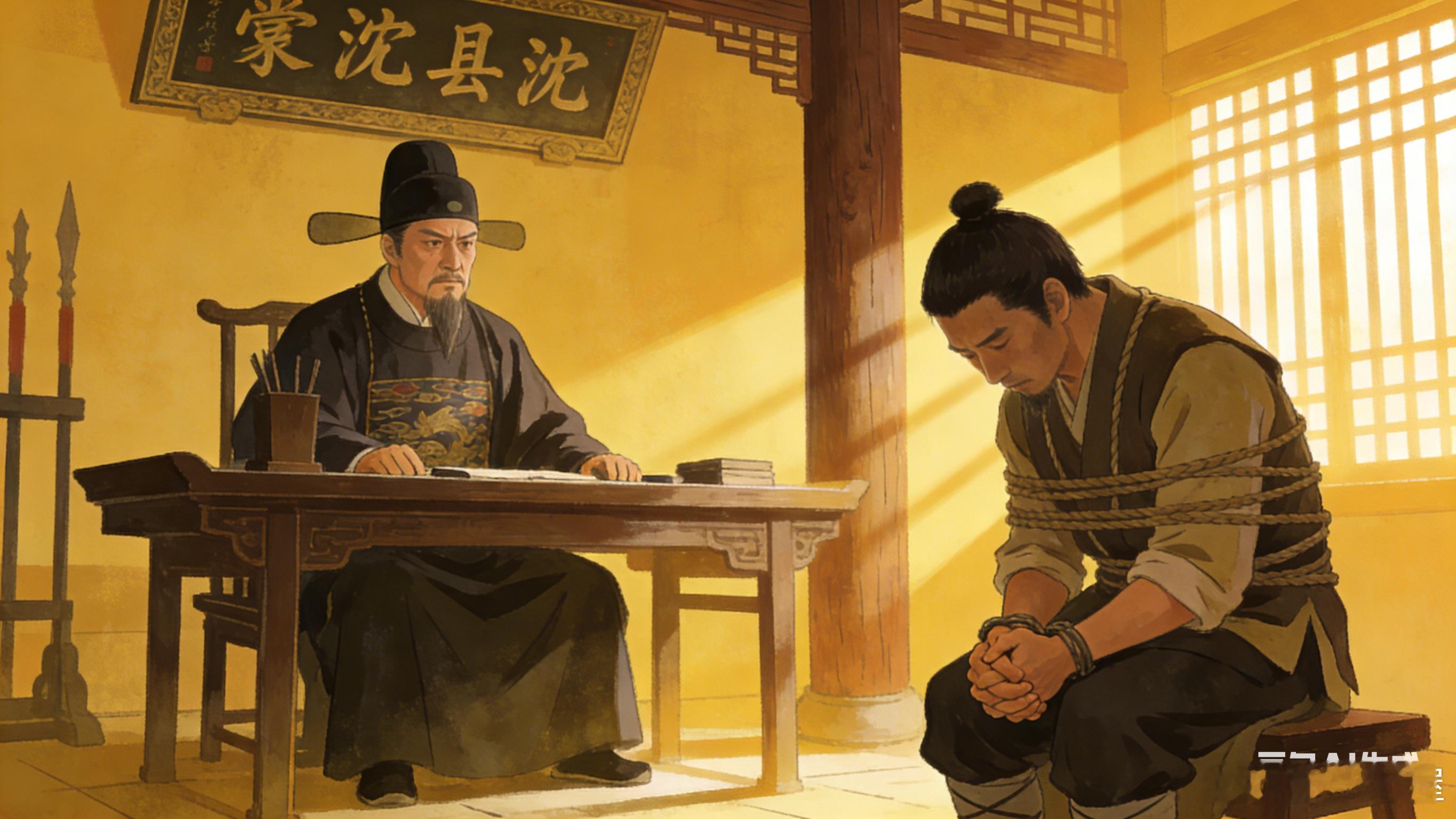 沈公智破城中盗案古文城中盗案白话文AI翻译900字内容提要：官兵擒贼、沈公坐镇、