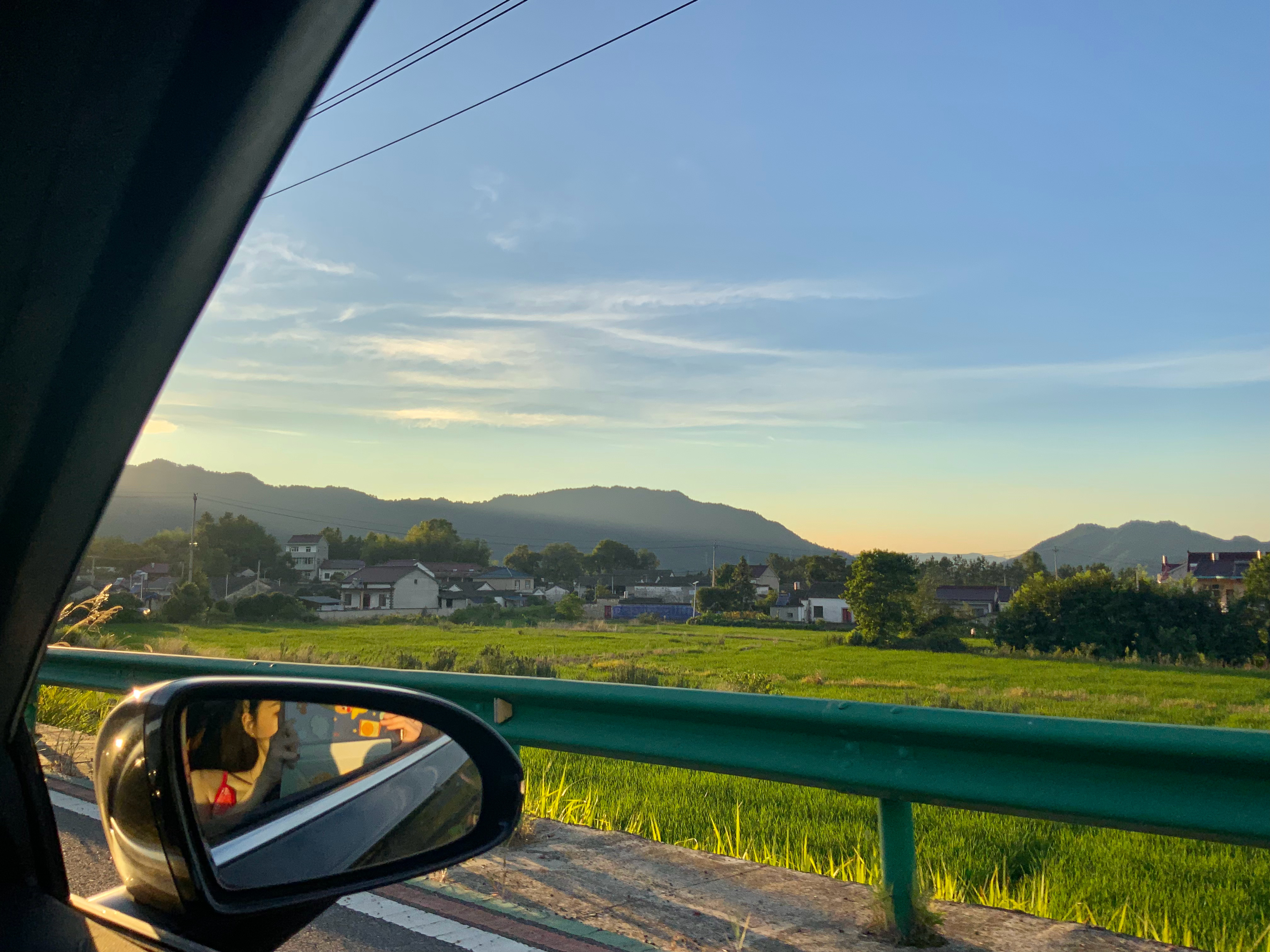 和钓鱼佬去了泾县📍里潭仓⛰️🍑🍃🍉下午四点多才到 时间卡的刚刚好🌞不晒