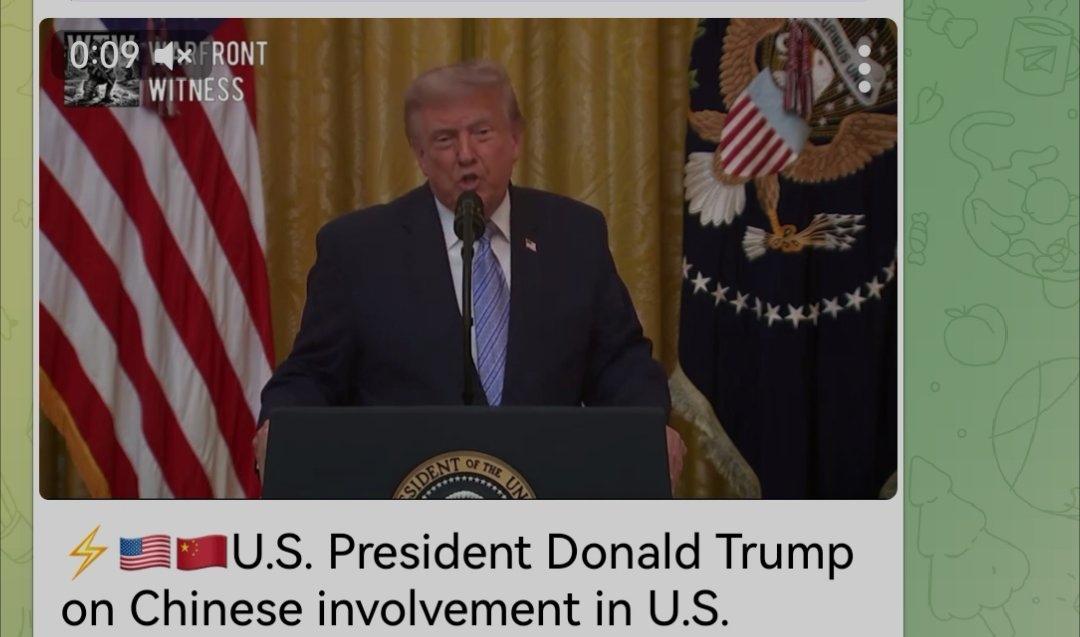 昨天，美国总统特朗普发表了全国讲话，这次讲话将主要关注干预美国选举问题，与伊朗战