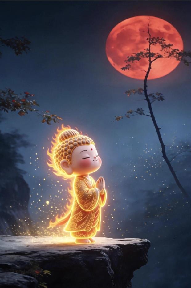佛说：有一种人不可欺，
他不贪，不争，不抢，不物质，
看上去傻傻的，
但他的能量