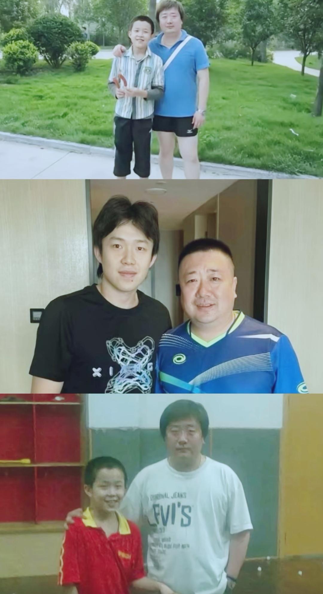 岁月带走的是年龄，带不走的是感人的师徒情。师恩难忘！

小男孩一点一点长高，一点