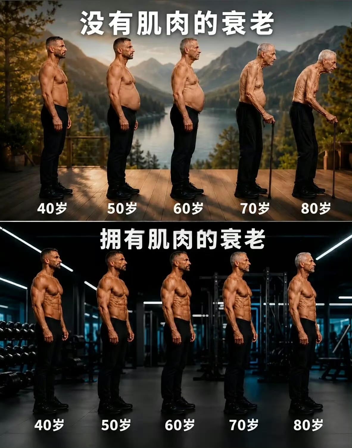 肌肉对人体的重要性！ 