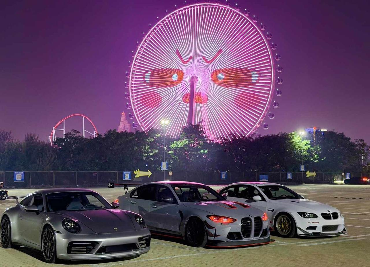 汽车摄影 既然跑不快不如玩姿态 改装车文化