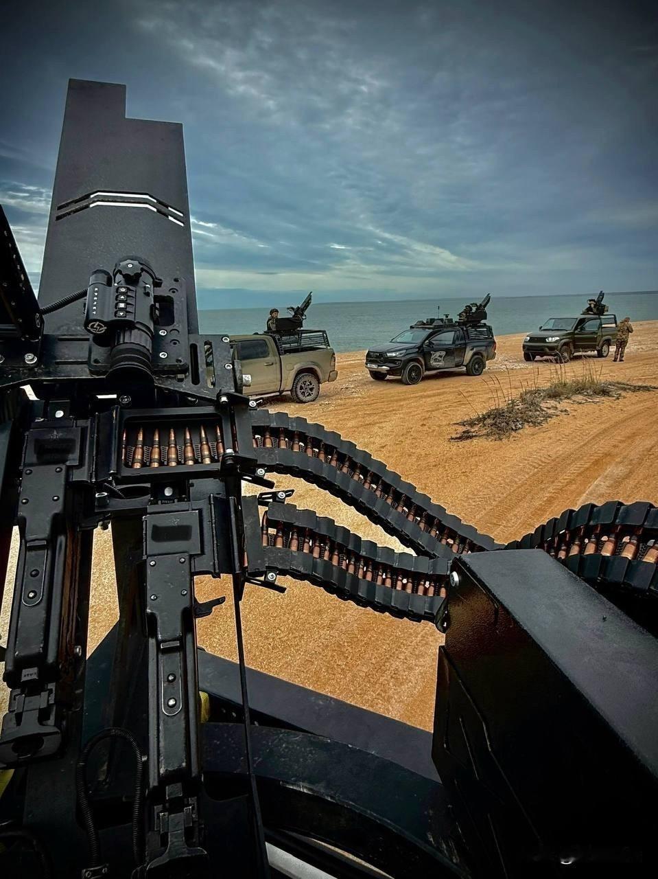 俄罗斯黑海舰队一支配备“PPSh实验室”公司研发的“白斑角鲨”目标指示系统的机动