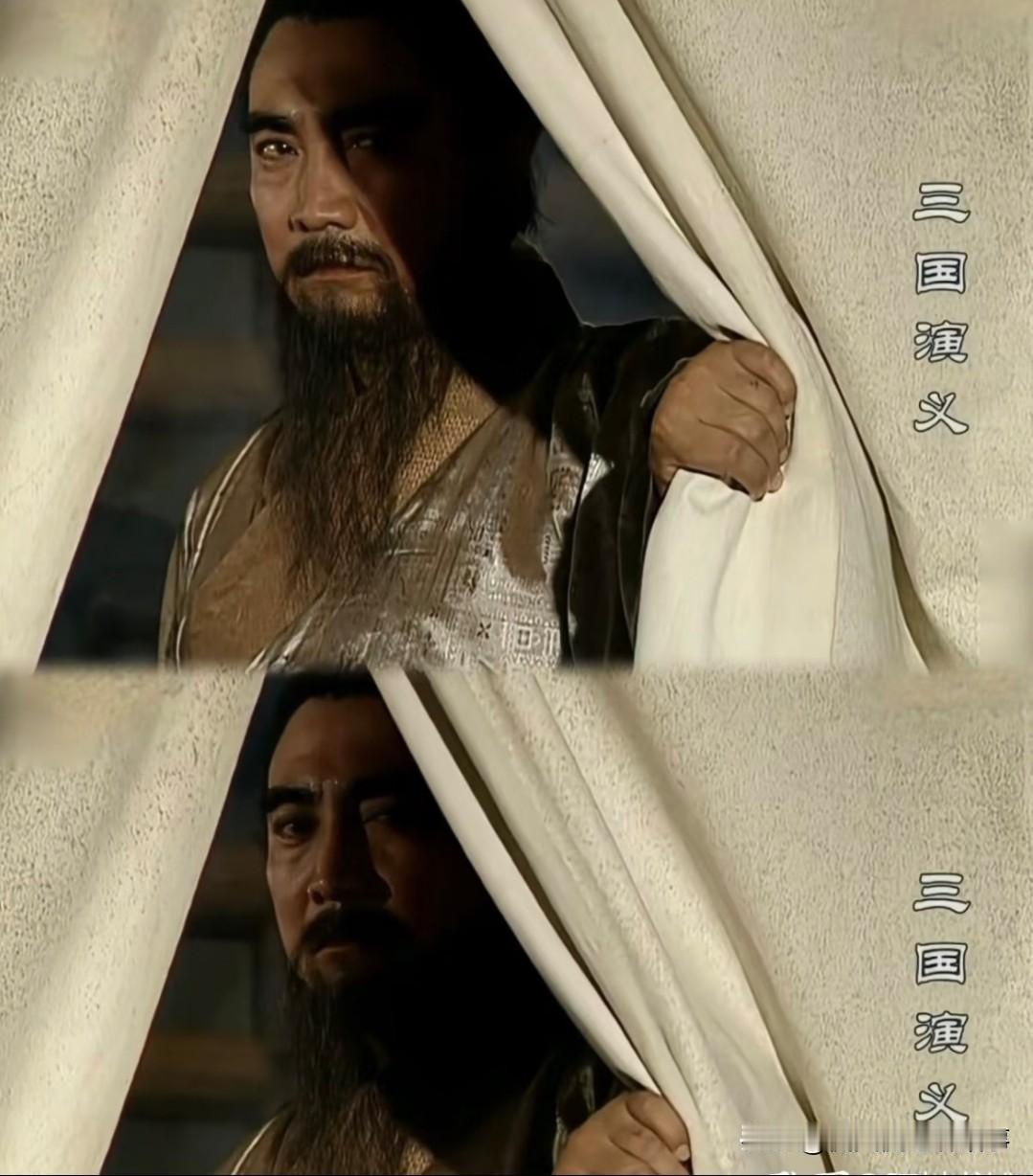 老版三国演义 的这一镜头，堪称经典中的经典！半明半暗的光影交织，恰如曹操亦正亦邪