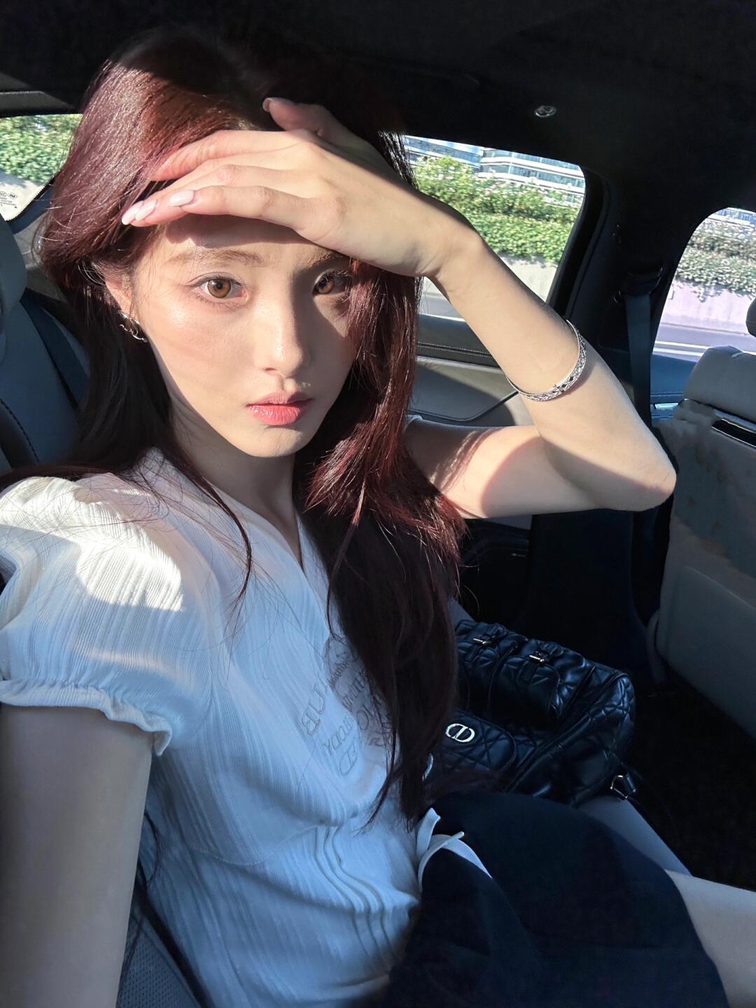 喜欢我的新发色👩🏻‍🦰