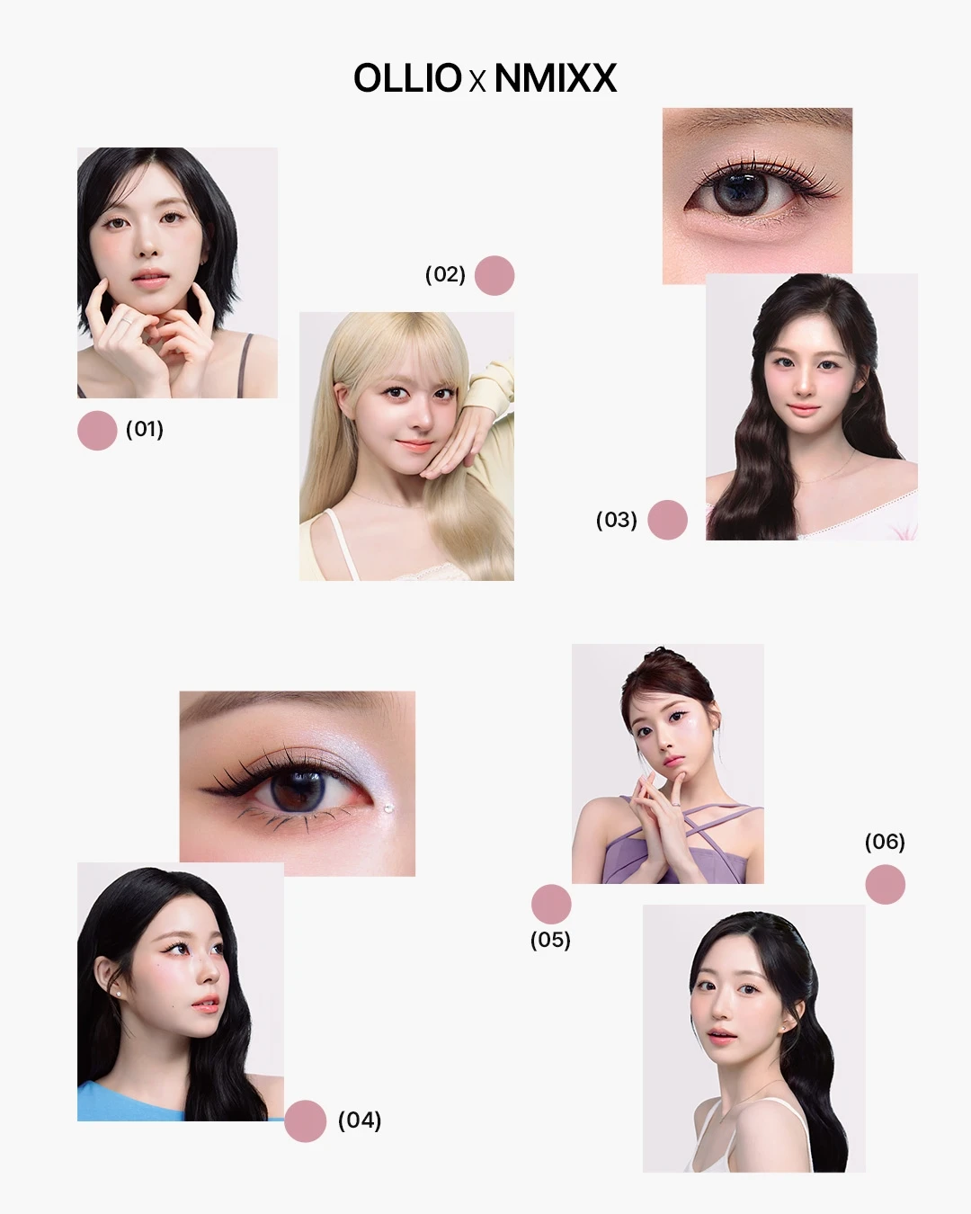NMIXX's Lash Looks ✦