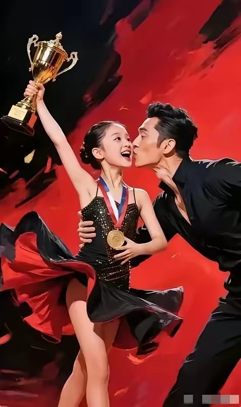 孙俪女儿小花惊艳亮相邓涵一这小姑娘真是越来越有星范儿了！跳拉丁舞练出的好气质，往