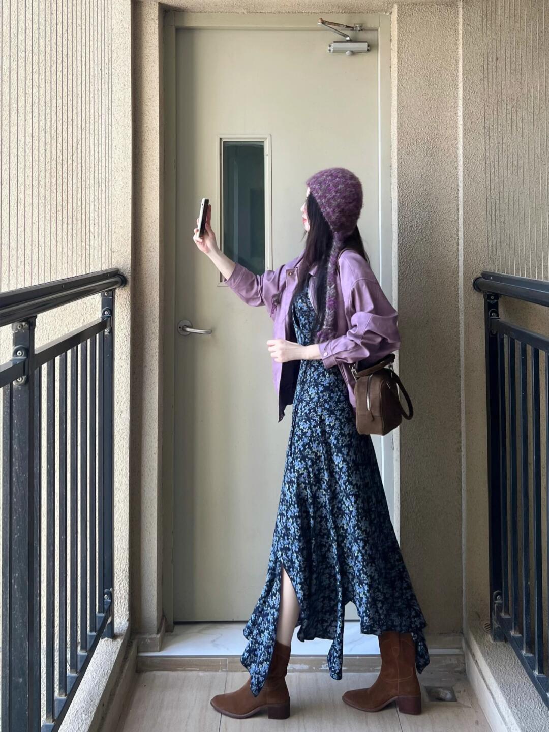 🍂秋天出门的氛围感是不是这样就有了！！