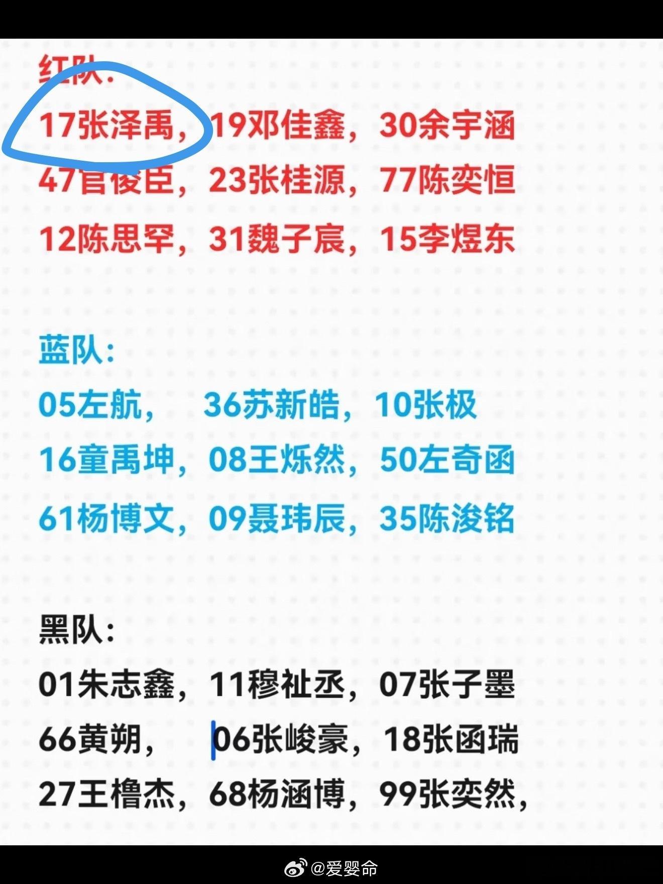 张泽禹蓝队张泽禹在蓝队拥有更大的发挥空间，能够自由表达自己的音乐想法，和志同道合