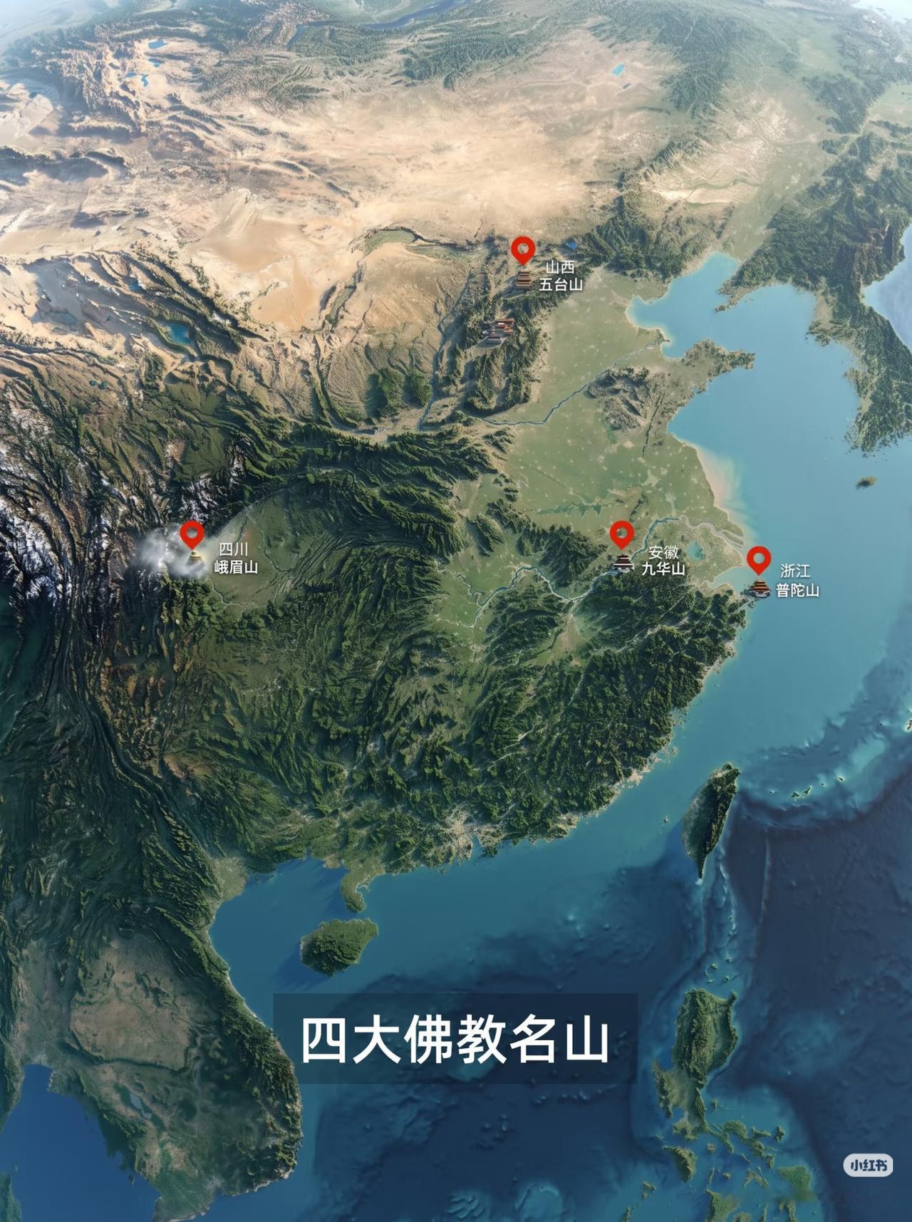 第五个佛教圣地是 奉化的雪窦山  ，弥勒佛道场还是梵净山呢？