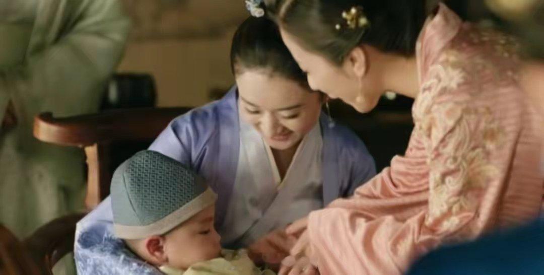 《知否》番外：长柏一家应邀参加淑兰孩子满月酒，看到福哥儿 