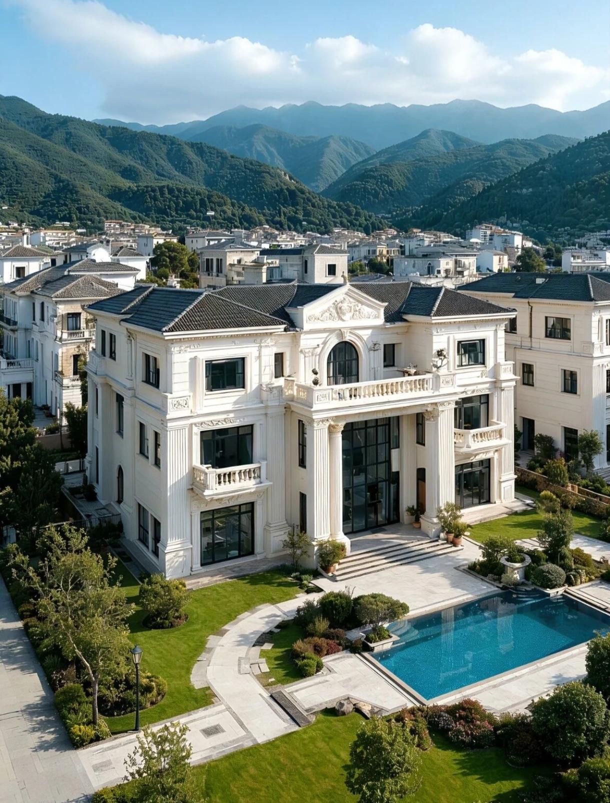 回农村建这样的别墅很有面子，高端大气，历久常新[强]