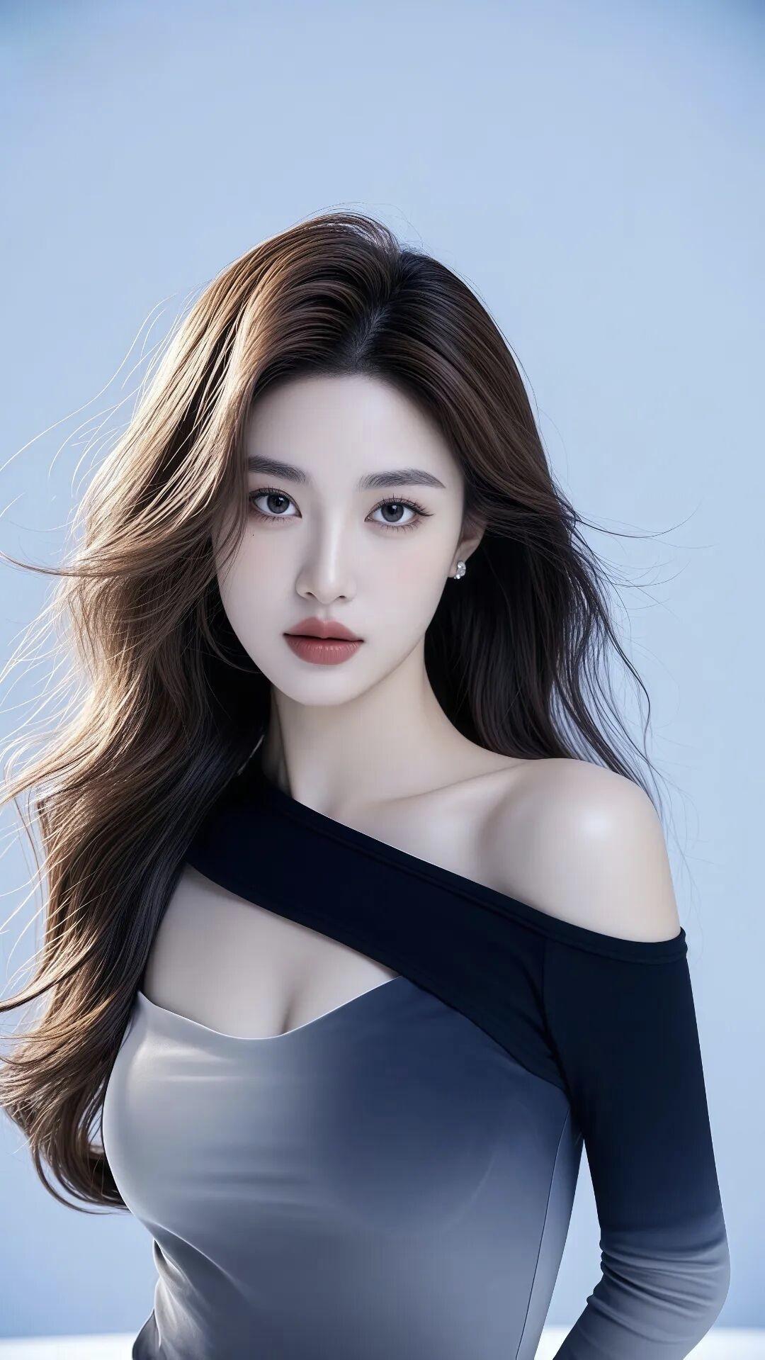 冬日生活打卡季 优雅气质，柔美发丝，时尚穿搭，魅力女神