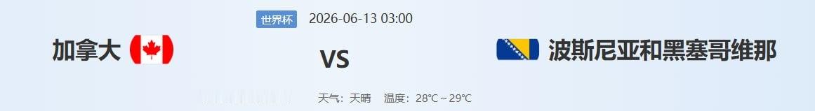 加拿大1-0波黑！一场写满“宿命”与“奇迹”的肉搏战，东道主终于捅破那层窗户纸！