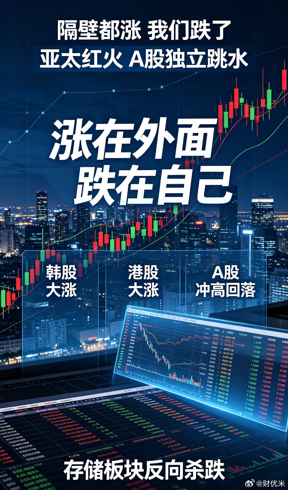 今天这行情属实大型耍猴现场！日韩台股全线大涨，港股同步拉升，放眼整个亚太市场一片