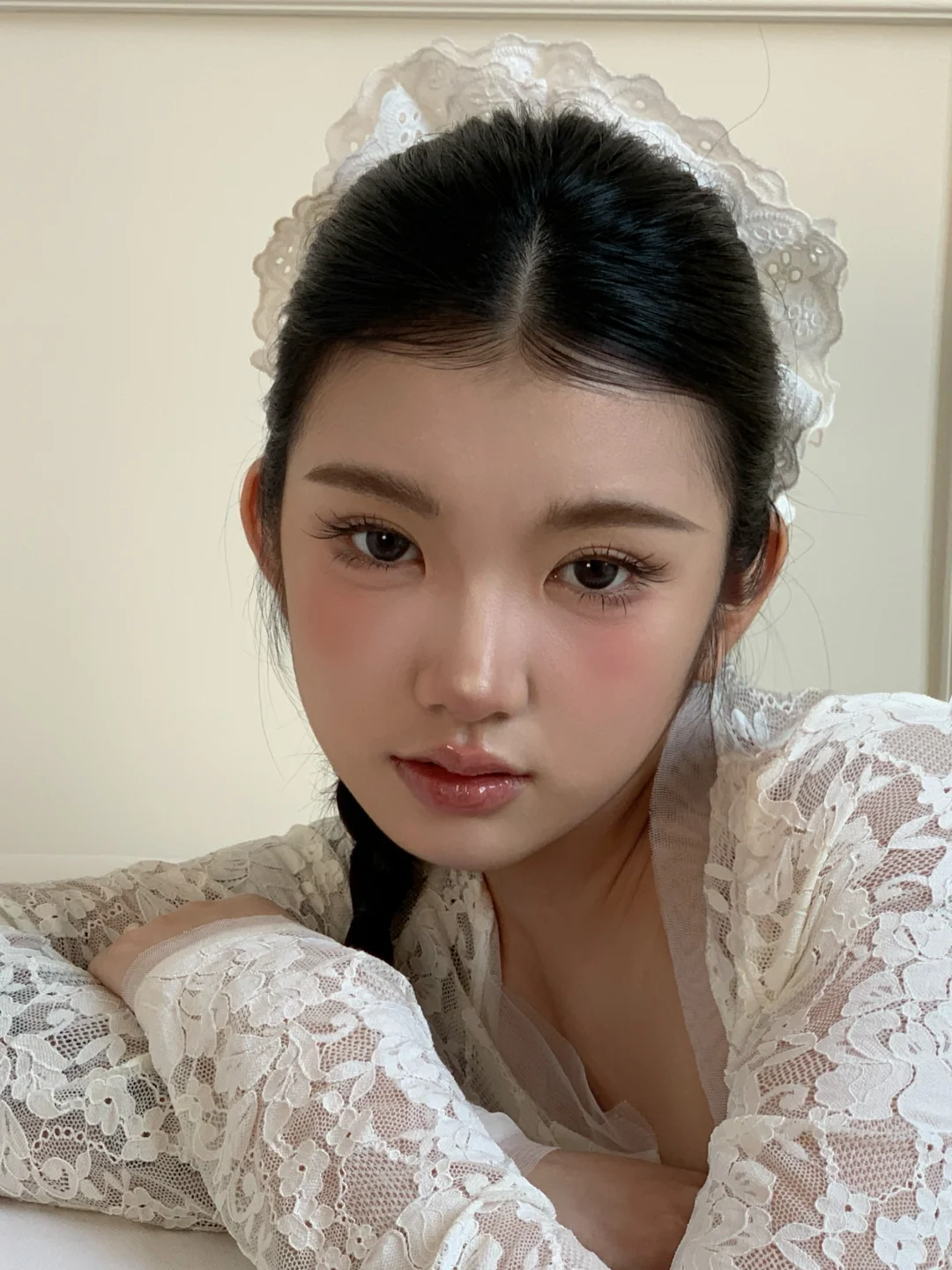 今天米米的妆容