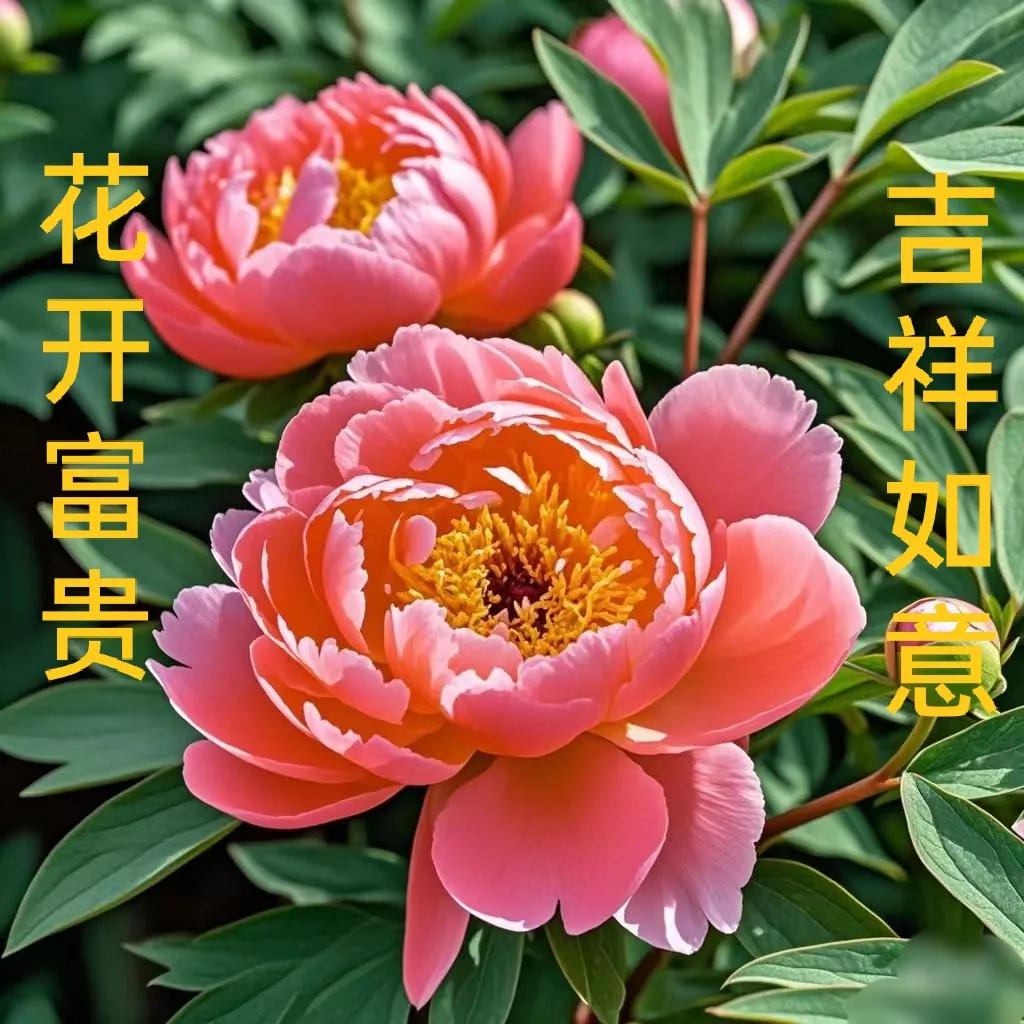 刷到牡丹花开 ，接下富贵满盈！ 你的人生如牡丹般绚烂绽放 ，生活充满美好与惊喜。