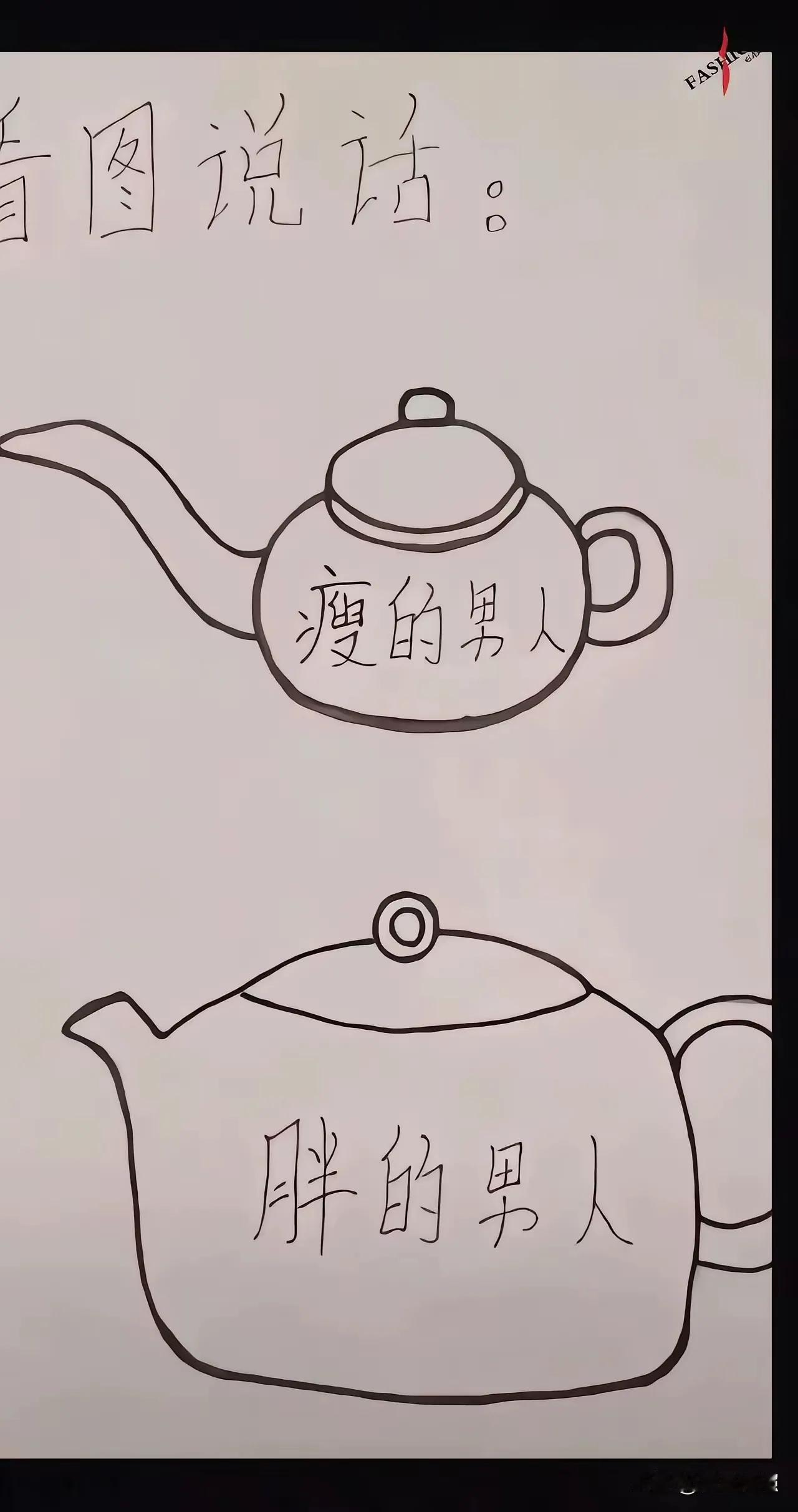 好形象的比喻，看图说话！
还真是这样呢！