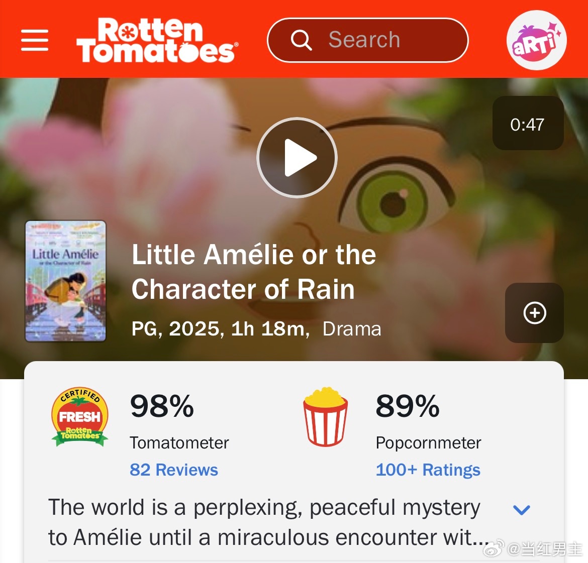 奥斯卡提名动画你好爱美丽预售开启  被小爱美丽狠狠治愈的每一天💗简单、纯粹、美