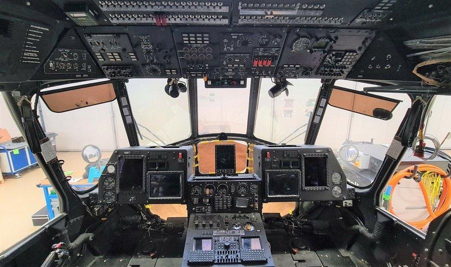 捷克空军Mi-171S的現代化驾驶舱。
捷克国有公司LOM Praha正在对库存
