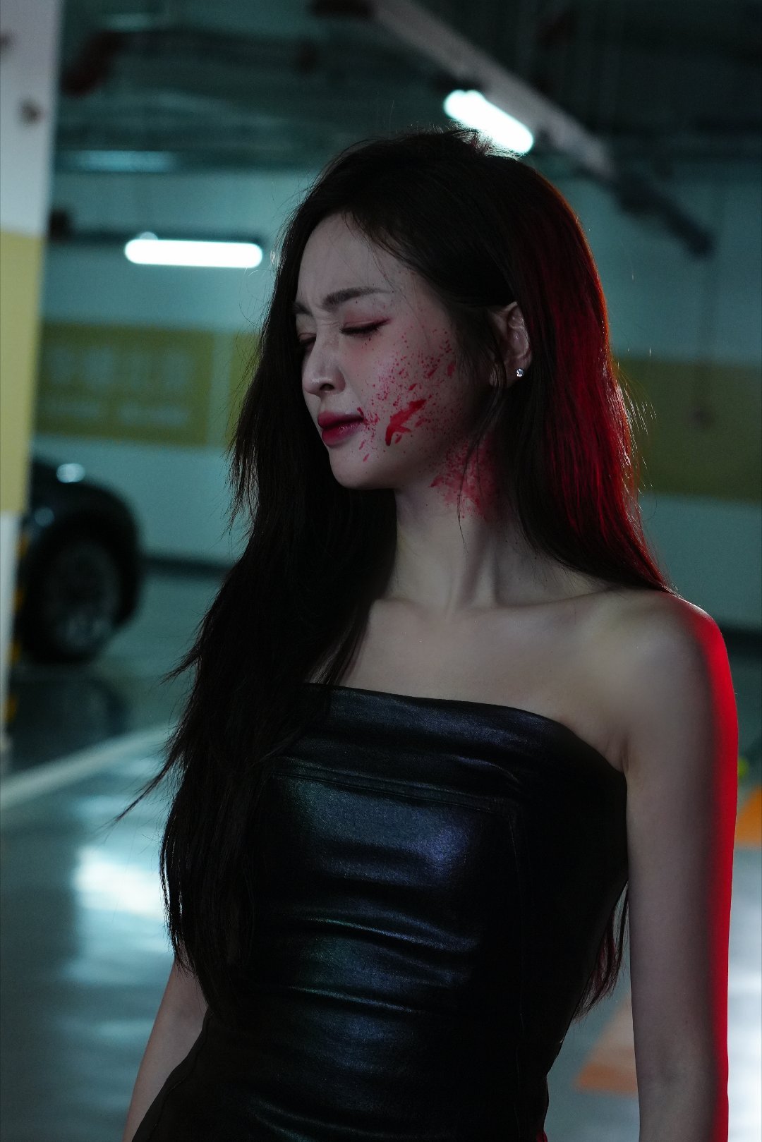 吴宣仪美丽的坏女人造型谁给她递个白切黑本子！ ​​​