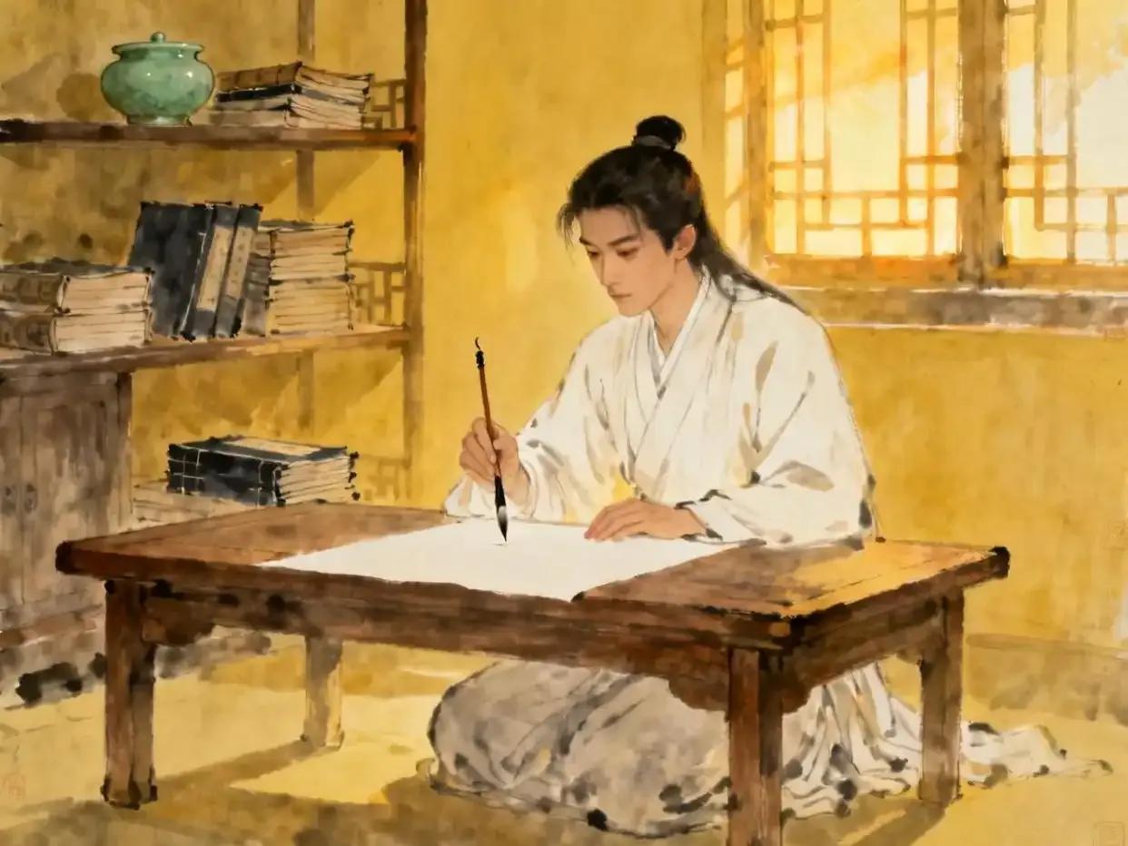 清朝时书生钱仲玉家境贫寒、穷困失意，旅居在兰溪官府的官署之中。恰逢正月十五上元佳