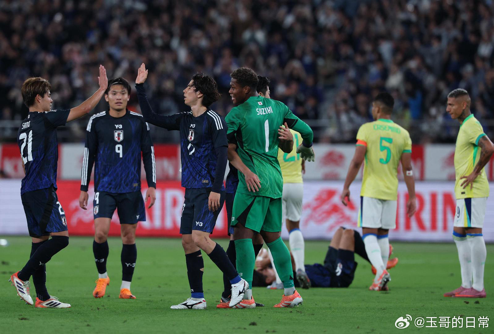 日本对阵巴西14战仅1胜日本与巴西历史交锋14次仅取得1胜，处于绝对劣势，但这场