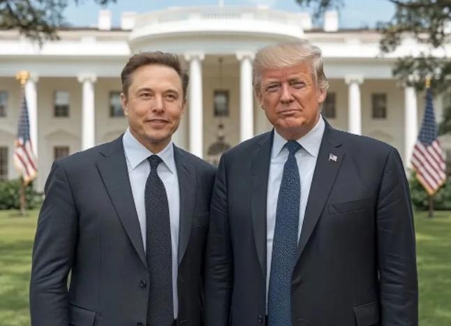 特朗普肯定有问题。特朗普跟之前的副总统彭斯闹翻了，跟前国务卿蓬佩奥闹翻了，跟前国