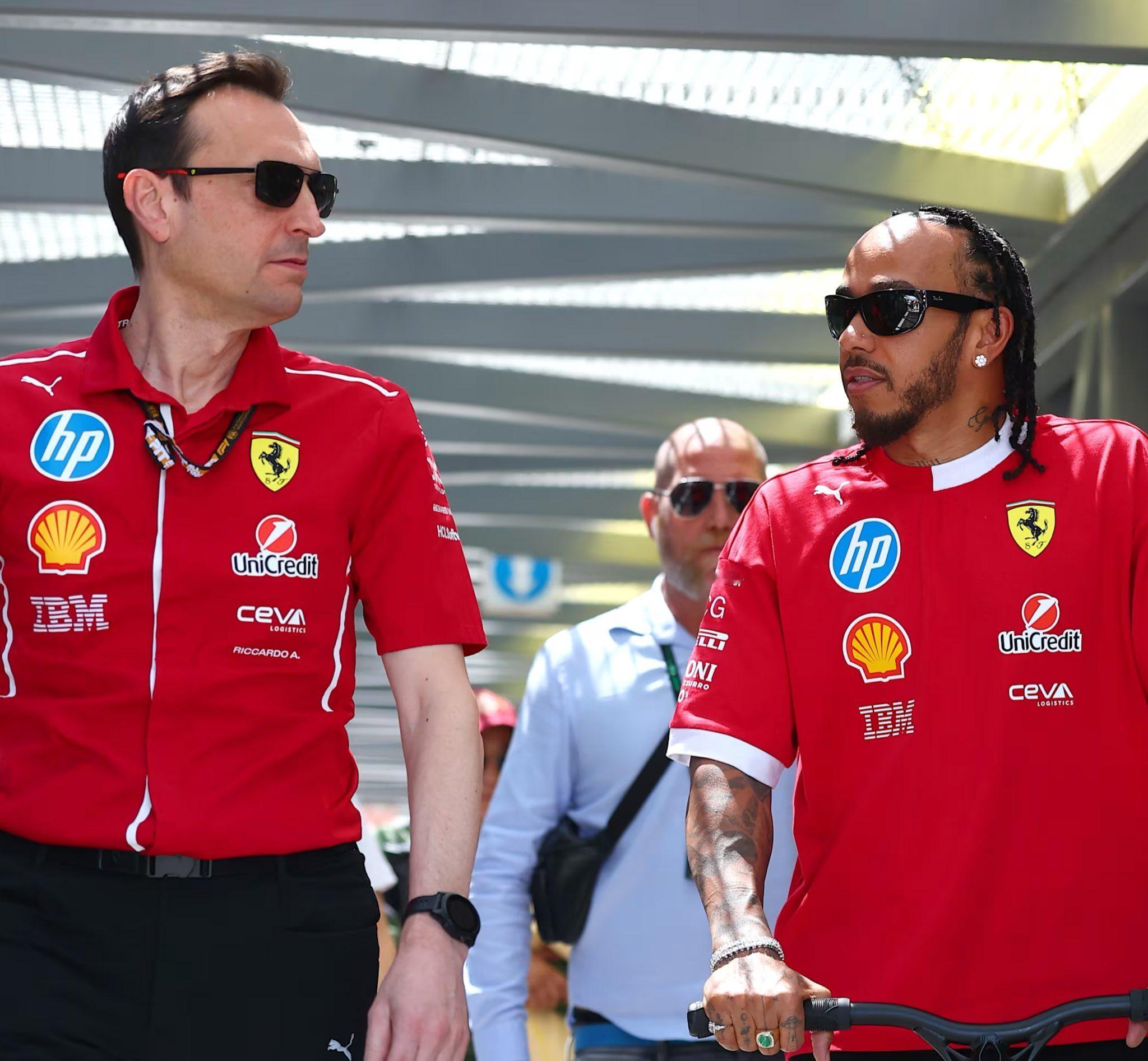 f1 尽管2025赛季的合作并不算顺畅，但汉密尔顿与阿达米仍将继续搭档。在刚刚过