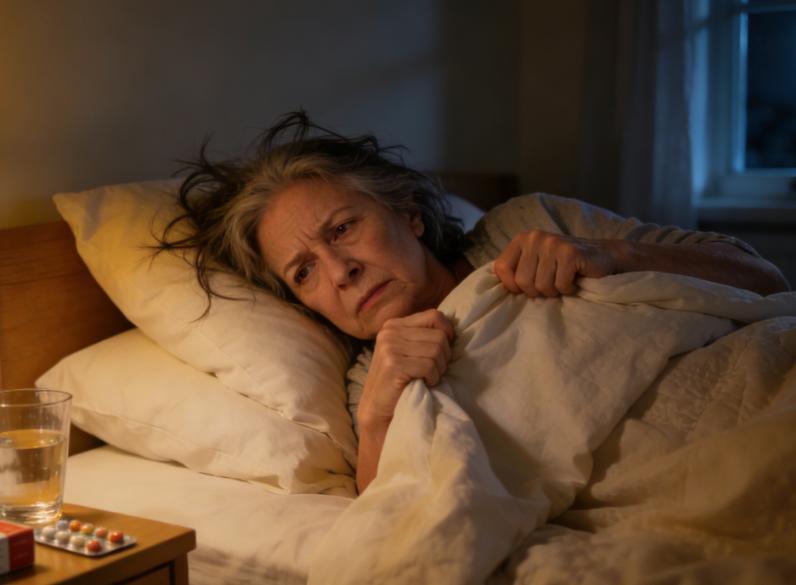 女人到了这个阶段，睡不实心也烦，调理不能只盯一个症状

半夜两三点醒一次，翻来覆