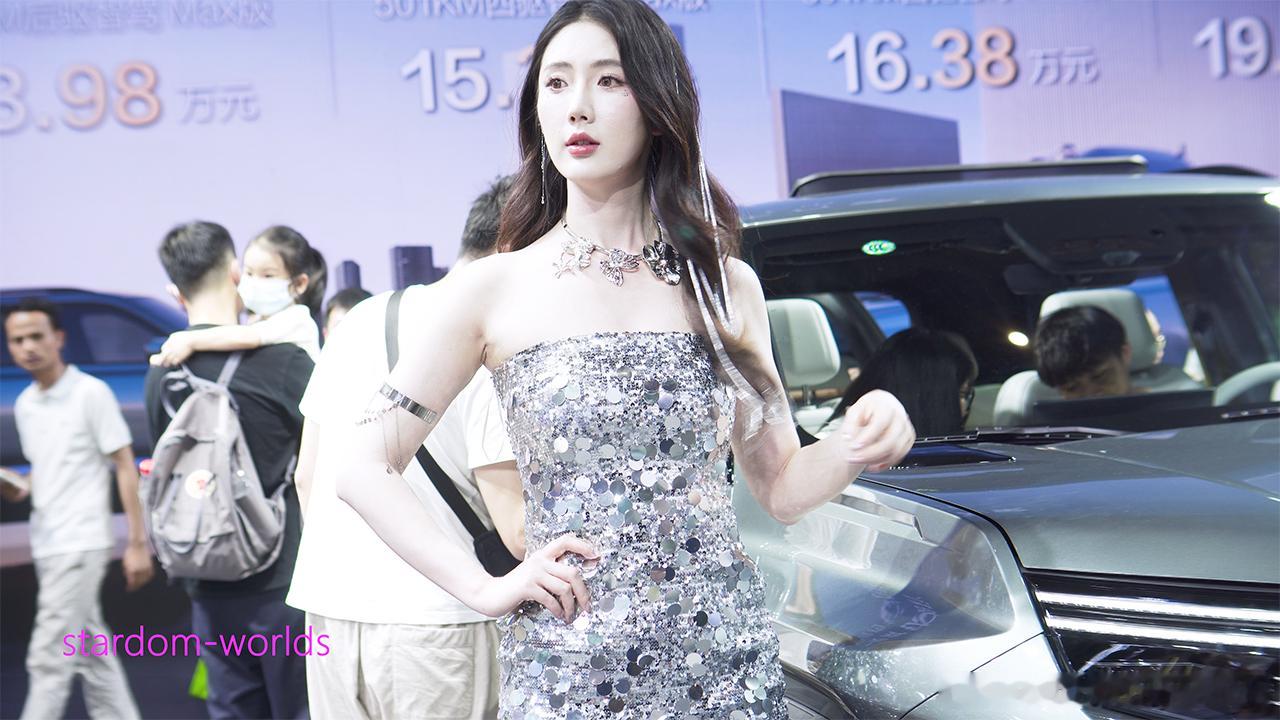 模特车模东莞车展 2025东莞春季车展 网红车模 73 