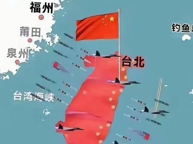 大陆没有宣布动武，也没有进行大规模封锁，只是在一份政府工作报告里，把“反对”改成