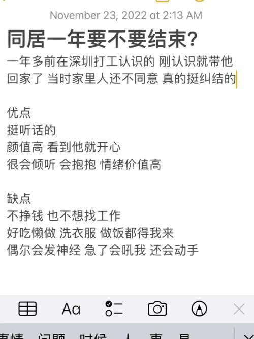 和男朋友同居一年了，这种情况要分手吗？ ​​​