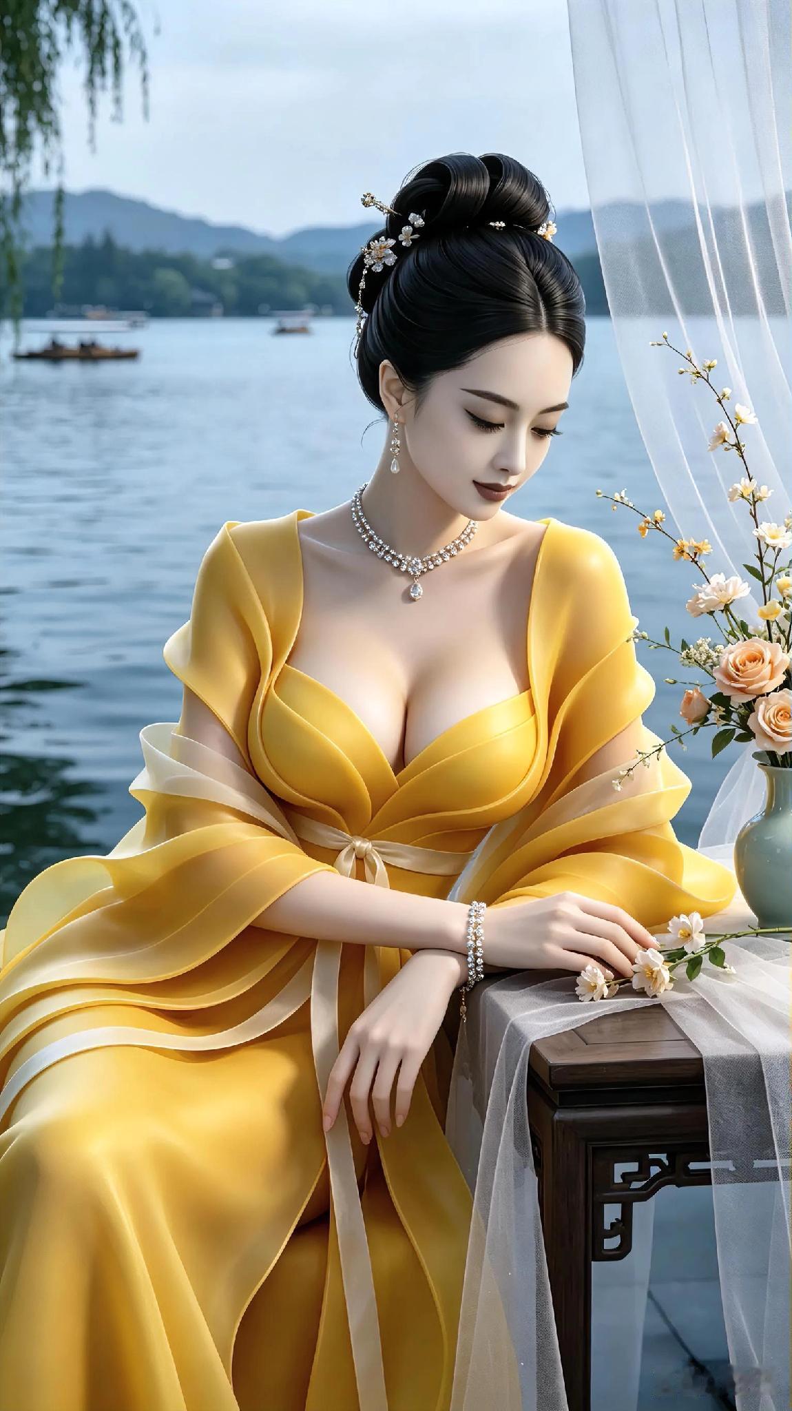 交换一张AI制作的美图