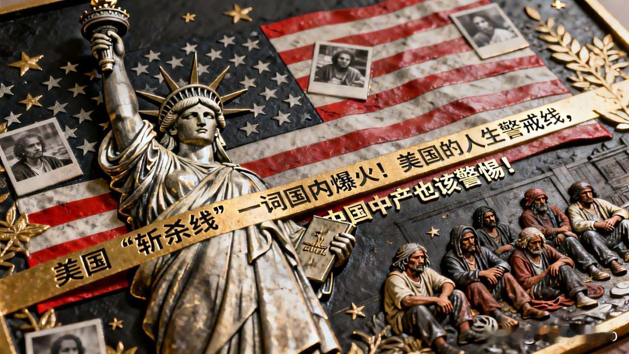 美国斩杀线火了！中产一跌入深渊只需一步
 
最近，斩杀线这个词在美国社会火得一塌