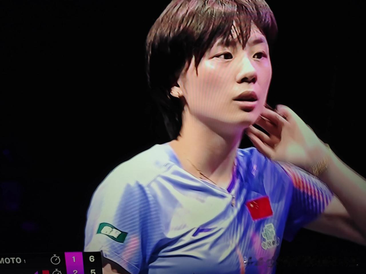 WTT横滨冠军赛女单第二轮，陈熠在大比分2比0领先的情况下，被日本选手张本美和连