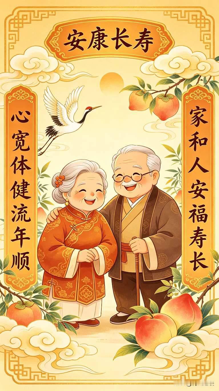 人到中年不求大富大贵，只求无病无灾、平安长寿，这才是人生最大的福气！
 
对联