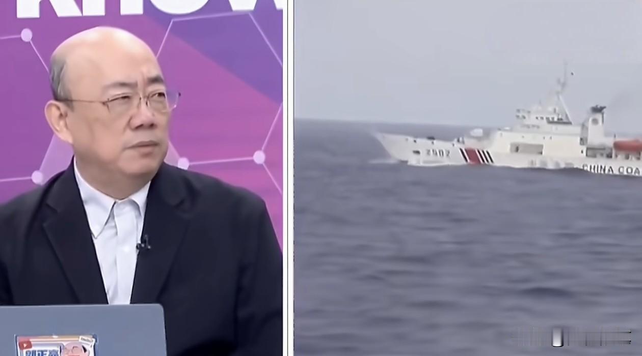 大陆海警巡查执法，民进党吴钊燮跳脚呼吁经过的船只不要理会，被郭正亮反驳。

郭正
