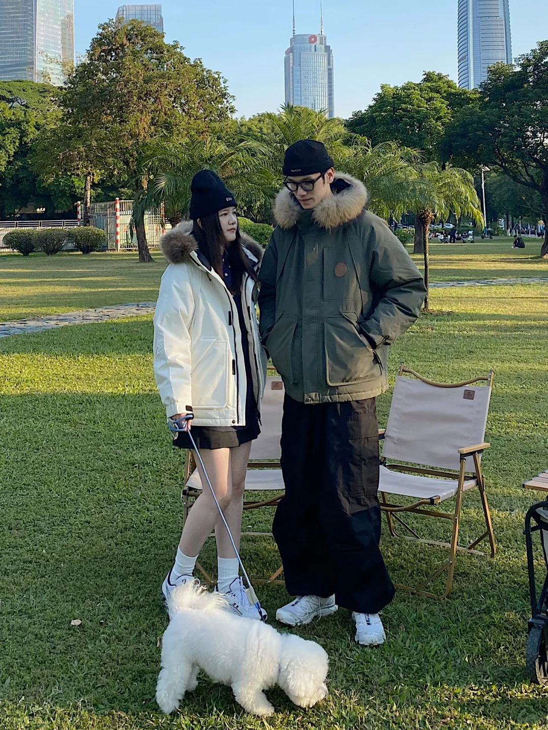 OOTD｜冬季户外松弛感情侣穿搭