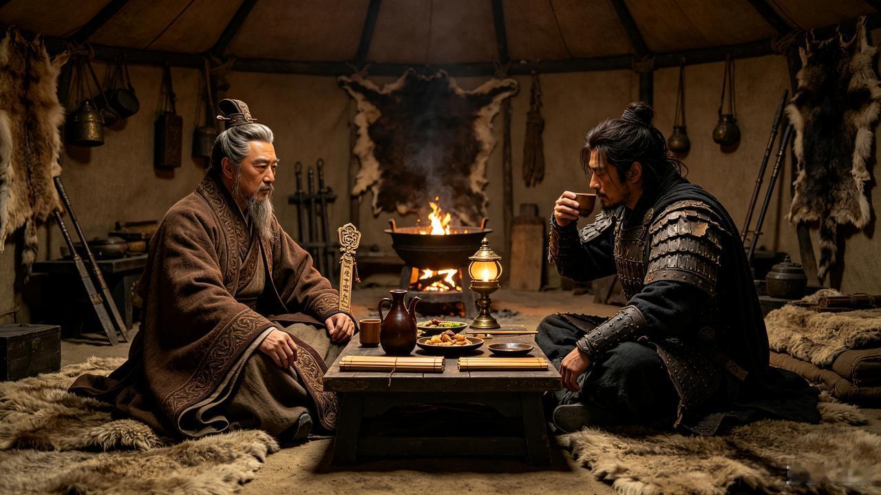 公元前81年，在匈奴放羊19年的苏武，终于等到了回家的消息。那一夜，李陵来送他，