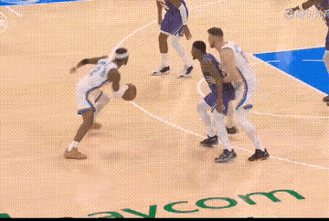 这就是现在的联盟第一人亚历山大，这种进攻让防守压力山大。