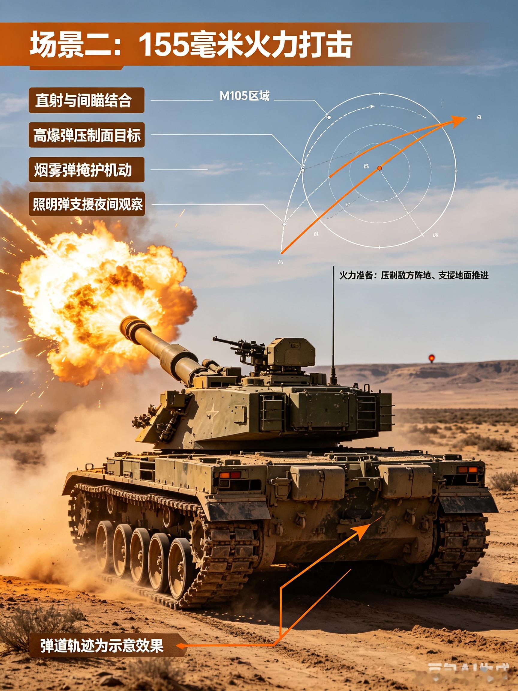 伊拉克🇮🇶M109自行火炮｜155毫米履带重炮全解析⬩ 定位：伊拉克陆军主力
