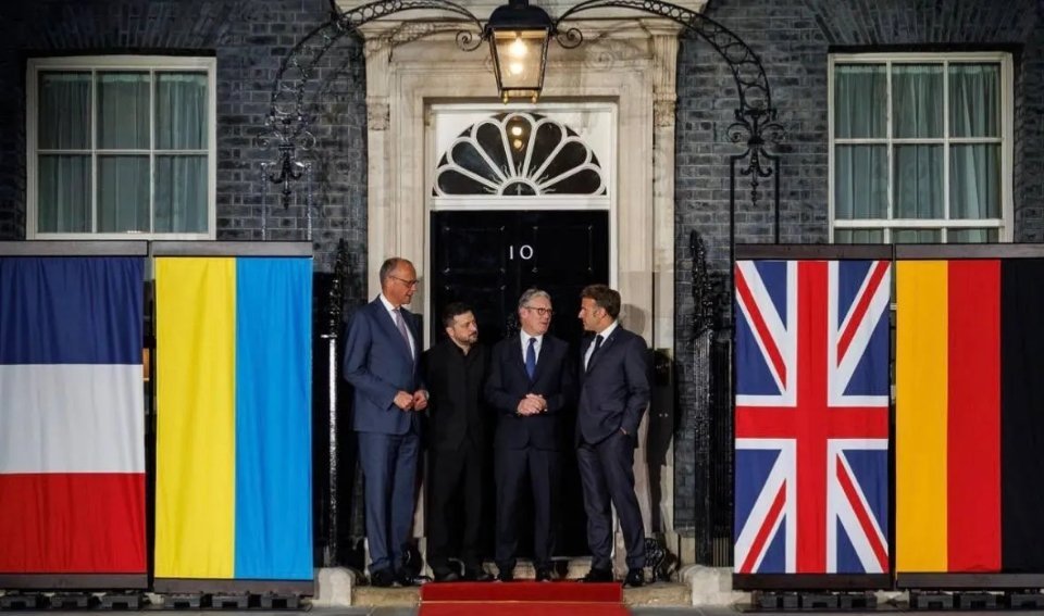 英法德乌四国发表联合声明，就结束乌克兰战争提出5点共识；1完全停止敌对行动;2仅