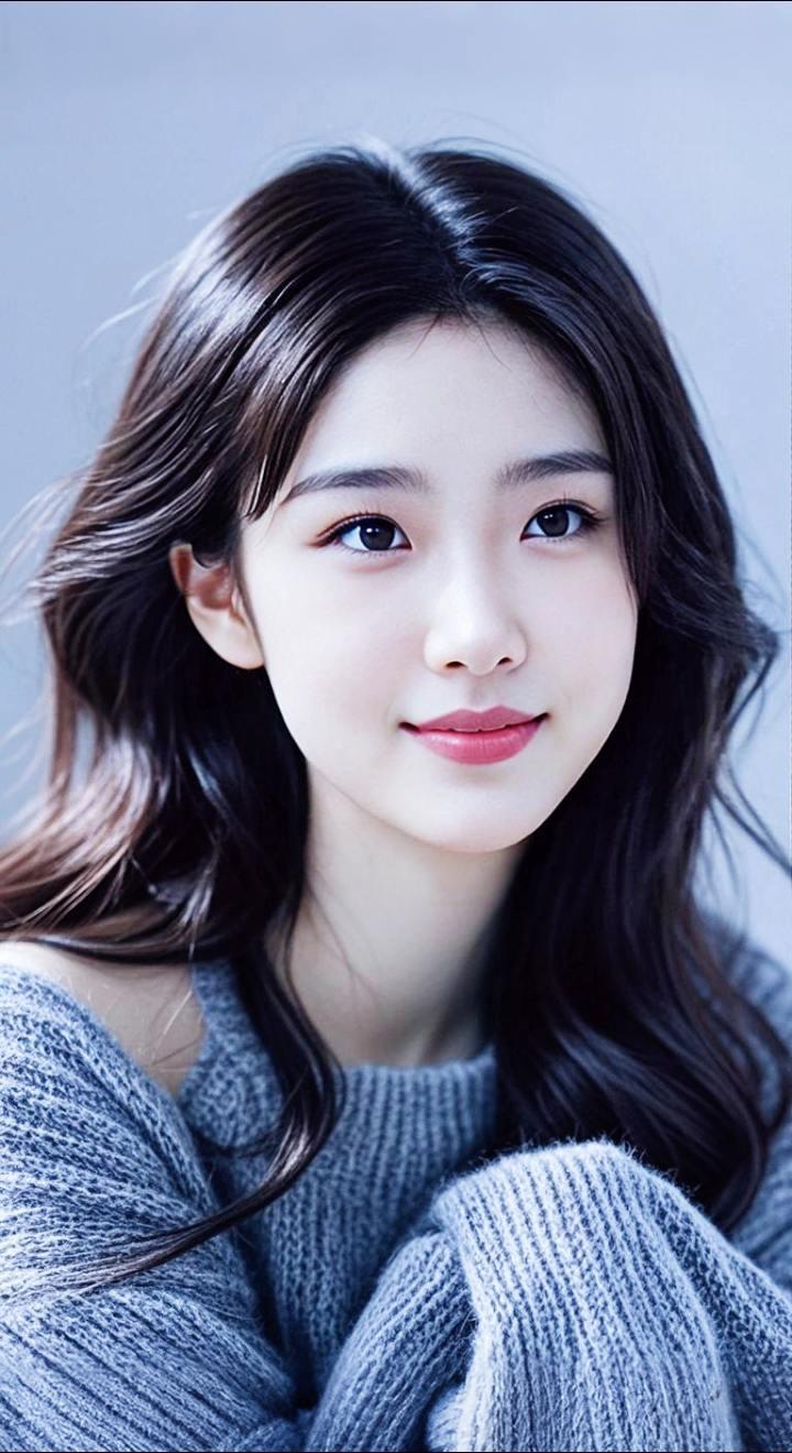 AI扩图 AI墨韵佳人