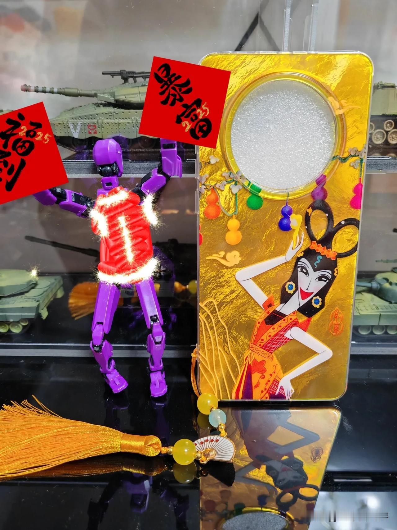 看了春晚，赶快给俺家机器人穿上花棉袄、训练转手绢[呲牙]～～～🤖👚春晚机器人
