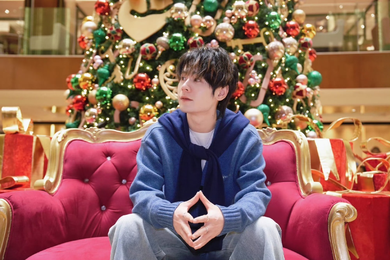 无畏NoFear无畏回国之预支圣诞无畏预制圣诞照 无畏预制圣诞照🈶！！哥你太帅