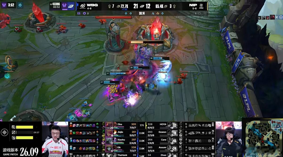 WBG2-0战胜NIP WBG战胜NIPwbg打nip先下一城
